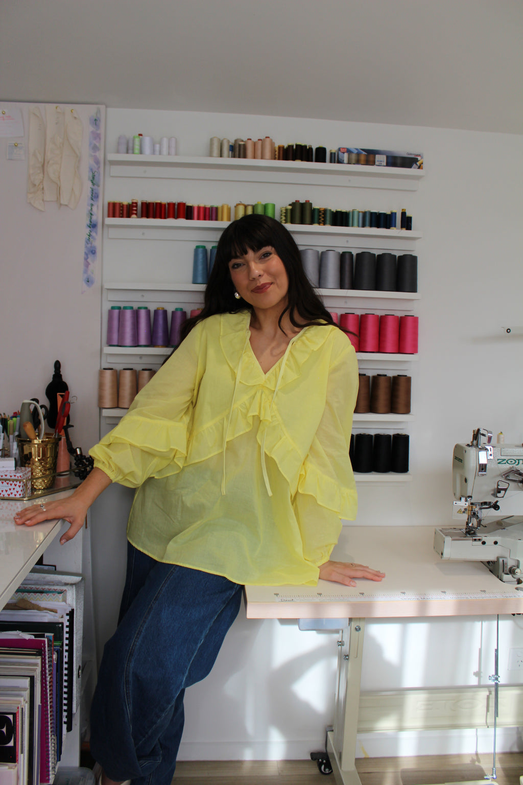 Cloudy Blouse - Yellow