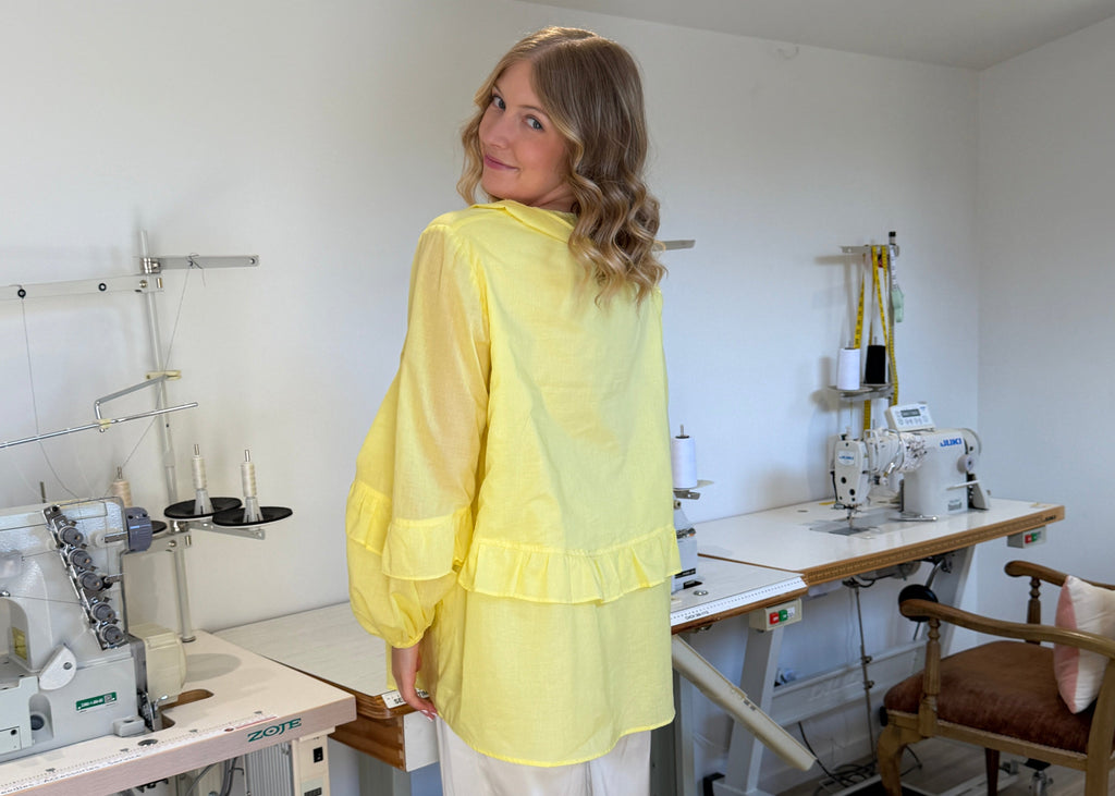 Cloudy Blouse - Yellow